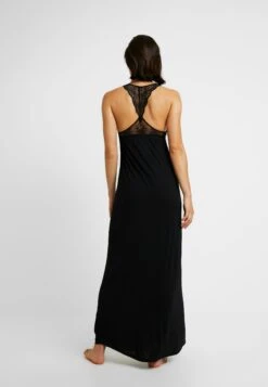 Anna Field Anna Long Viscose Dress - Chemise De Nuit / Nuisette - Black -Vêtements Boutique 10e5b321d6434ffdbbb5d172b7ad7489