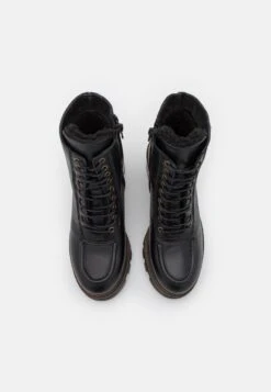 Anna Field Leather Winter Bootie - Bottes De Neige - Black -Vêtements Boutique 1f7766b6380b43249c97d206d76344de