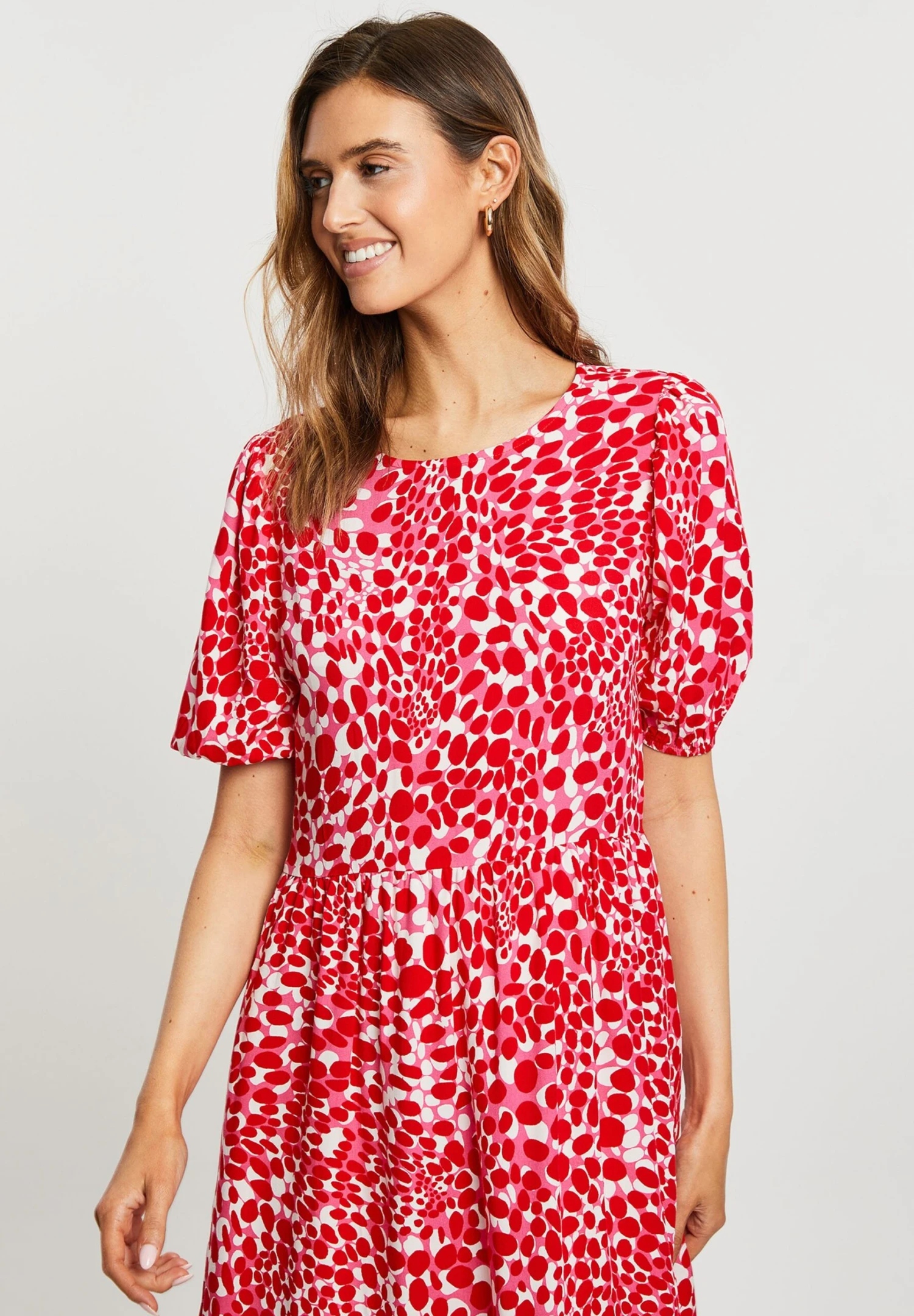 Threadbare Thb Snow Tierred - Robe De Jour - Pink 4 Threadbare Thb Snow Tierred - Robe De Jour - Pink – Image 4