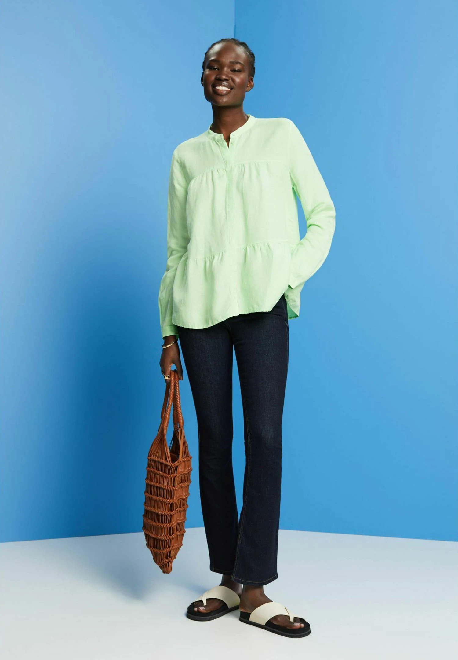 ESPRIT Chemisier - Citrus Green 1 ESPRIT Chemisier - Citrus Green