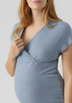 Mamalicious 2-In-1 Mlbrynna - T-Shirt Basique - Ashley Blue -Vêtements Boutique 40fde8dbf19a4f3d9c9355adcc861771