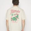YOURTURN Crocodile Florida Graphic Tee Unisex - T-Shirt Imprimé - Beige
