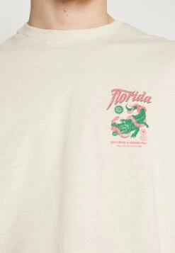 YOURTURN Crocodile Florida Graphic Tee Unisex - T-Shirt Imprimé - Beige -Vêtements Boutique 510d732c54fd483d80197dc7ac092e9c