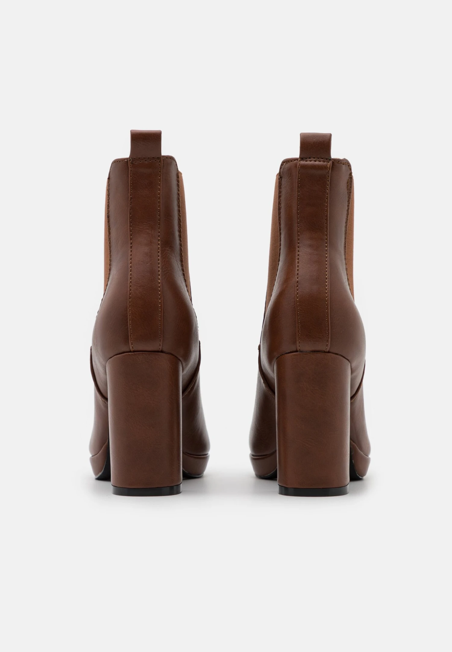 Anna Field Bottines À Talons Hauts - Cognac 4 Anna Field Bottines À Talons Hauts - Cognac – Image 4