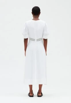 CLAUDIE PIERLOT Rivage - Robe De Jour - Blanc -Vêtements Boutique 6dd82ec7d5de4f3f99fd295dc0cfebdc
