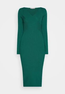 Anna Field V Ausschnitt Bodycon Midi Strickkleid - Robe Fourreau - Green 10 Anna Field V Ausschnitt Bodycon Midi Strickkleid - Robe Fourreau - Green -Vêtements Boutique 718670d510bc4babbc37576c79f29fff