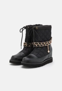 Anna Field Winter Boot - Bottines Compensées - Black -Vêtements Boutique 7ff623f25111497fa44335462263a7df
