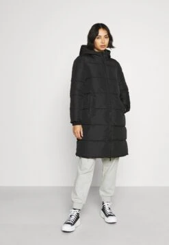 Pieces Petite Pcbee New Long Puffer Jacket - Manteau D'Hiver - Black
