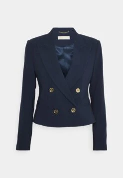 MICHAEL Michael Kors Fitted Db Crop Blazer - Blazer - Midnightblue -Vêtements Boutique ae919796130d459b954aa2f42bb2215d