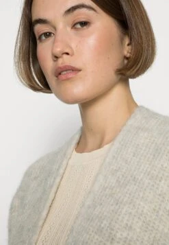 American Vintage East - Gilet - Powder Snow Melange -Vêtements Boutique bfd54c6425e8487e95c161a5b3befa57