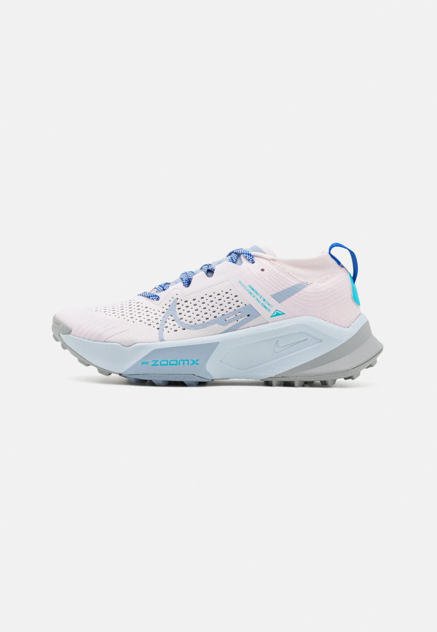 Nike Performance Zoomx Zegama - Chaussures De Running - Pearl Pink/Blue Whisper/Coconut Milk/Baltic Blue/Football Grey 1 Nike Performance Zoomx Zegama - Chaussures De Running - Pearl Pink/Blue Whisper/Coconut Milk/Baltic Blue/Football Grey