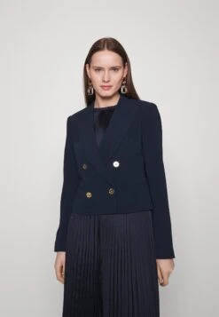 Vêtements Boutique 65 MICHAEL Michael Kors Fitted Db Crop Blazer - Blazer - Midnightblue