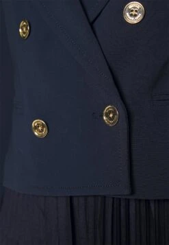 MICHAEL Michael Kors Fitted Db Crop Blazer - Blazer - Midnightblue -Vêtements Boutique cae72499e11547409a30fb08be6a89ba