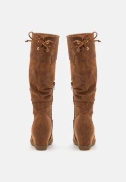 Anna Field Bottes Compensées - Cognac -Vêtements Boutique cf10414303d44b12bf64d00b6492d380