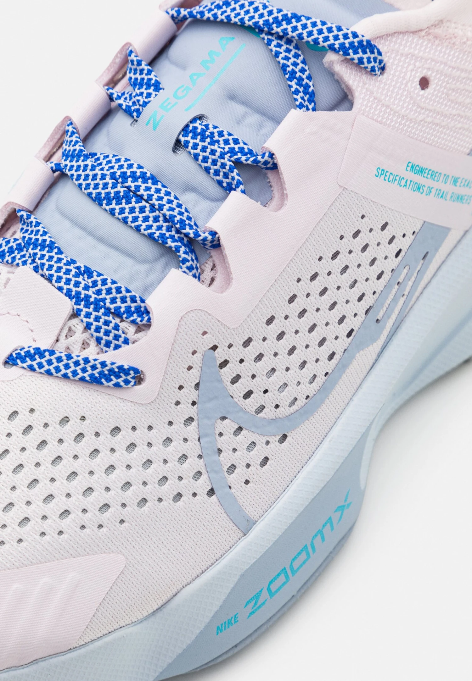 Nike Performance Zoomx Zegama - Chaussures De Running - Pearl Pink/Blue Whisper/Coconut Milk/Baltic Blue/Football Grey 8 Nike Performance Zoomx Zegama - Chaussures De Running - Pearl Pink/Blue Whisper/Coconut Milk/Baltic Blue/Football Grey – Image 8